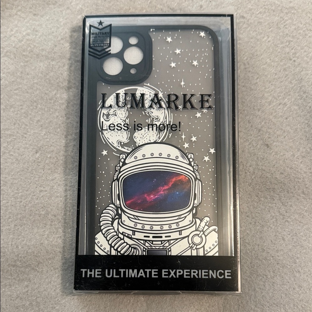 Gray Astronaut Phone Case